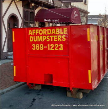 Dumpster remtals in East Greenbush NY are very affordable